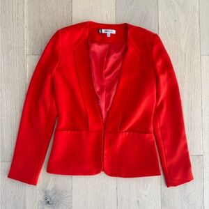 Orange Jennifer Lopez Blazer